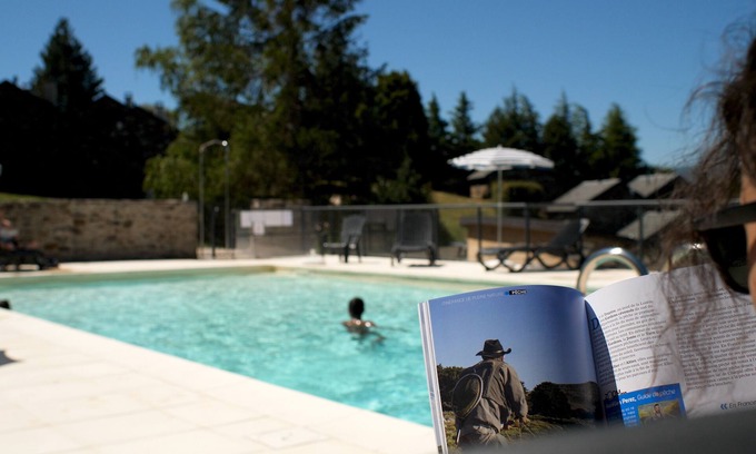 Barre-des-Cevennes Resort | Cévenol gîte for 6/8 people with swimming pool at Barre des Cévennes in Lozère