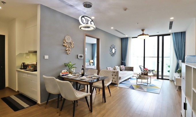My Đinh Condo | Căn hộ 2 phòng ngủ ấm áp tại vinhomes Skylake