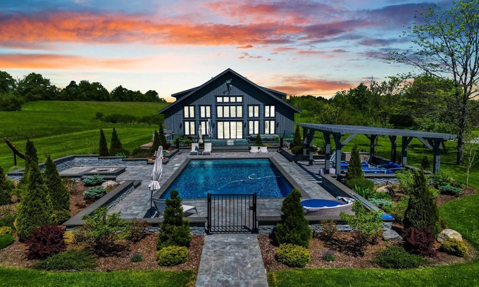 Millbrook House | 11 bdrm Estate on 170 private acres! Pool! Pond! Hot Tub!