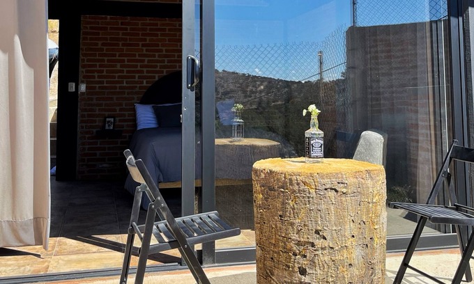 Apan Cabin | Cabaña Ojo de Agua, Apan Hidalgo, Ideal to enjoy as a couple "Cabaña Sabino"