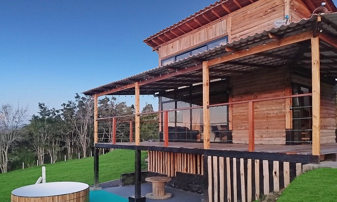 Curiti Cottage | Cabaña Privada+Tina+Bbq+Wifi+Hamaca+Hoguera+TV+nnCompartirnnGuardar