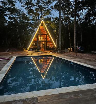 Sao Thome das Letras Ski Chalet | Cabana Araucária