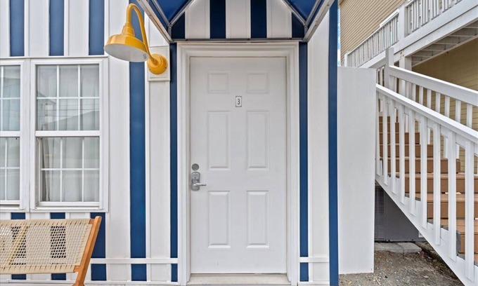 Crescent Beach Apartment | Cabana Beach 3 Steps from the Sand!