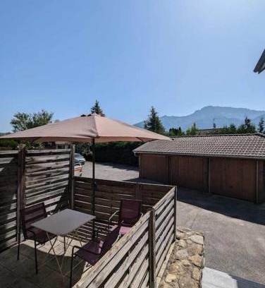 Argonay Apartment | Cabana & Studio Alpin Annecy - Terrasse Parking