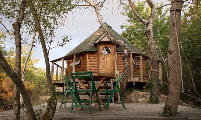 Brissac Loire Aubance Cabin | Cabane : île aux Canets, Thoureil, Maine & Loire