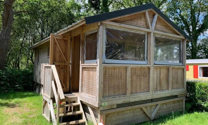 Guerande Cabin | Cabane 4 étoiles - Piscine - eeedda