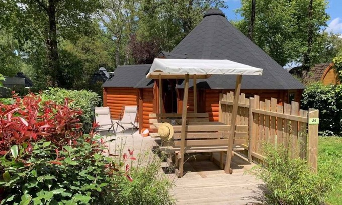 Guerande Cabin | Cabane 4 étoiles - Piscine - eeeddc