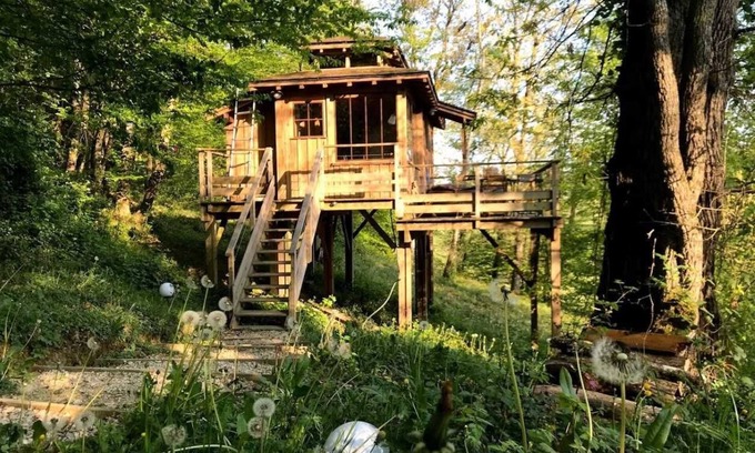 Estipouy Cabin | Cabane 4 étoiles - Piscine - eed0ad