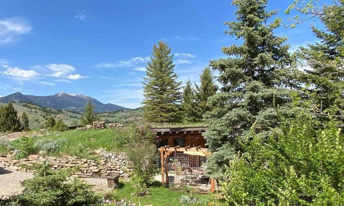 Bozeman Apartment | Cabin built into the landscape w/incredible views and access to Private Pond