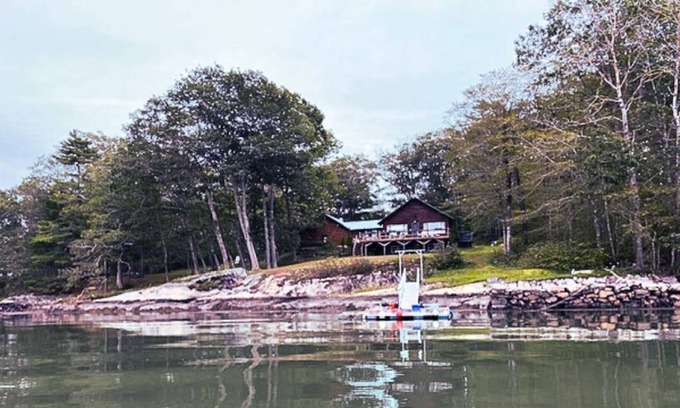 Boothbay Cabin | Cabin Gateway is located on the river with easy access to nearby attractions.