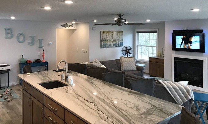 Spirit Lake House | Cabin located off of East Okoboji lake, close to barefoot 🦶 bar!!!