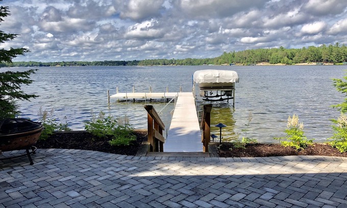 Crosslake Cabin | Cabin on Rush Lake - INCLUDES PONTOON & SAUNA! Completely Remodeled & Sleeps 8.