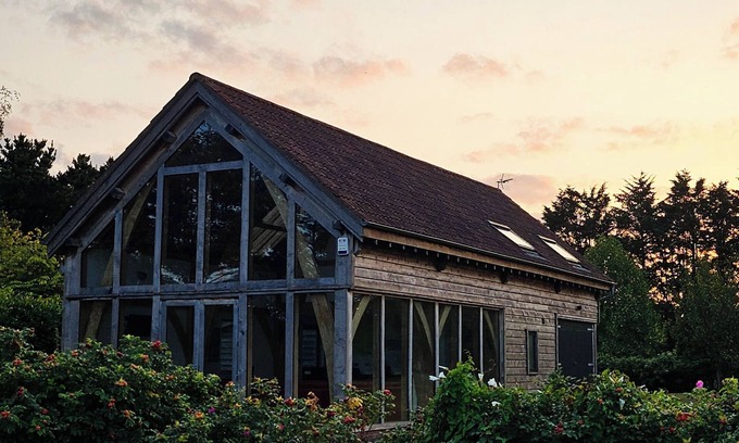 Muchelney Cabin | Cabin - Sleeps 4 - Nature, Sauna, Hot Tub