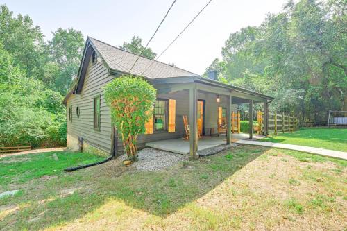 Carrollton House | Cabin with Fire Pit - 7 Mi to Downtown Carrollton!