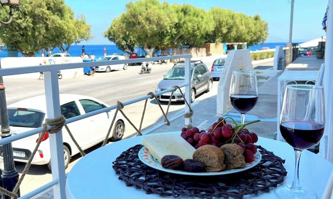 Pothia Apartment | Calliste Nest at Kasonia beach, Pothia Harbour Kalymnos island.