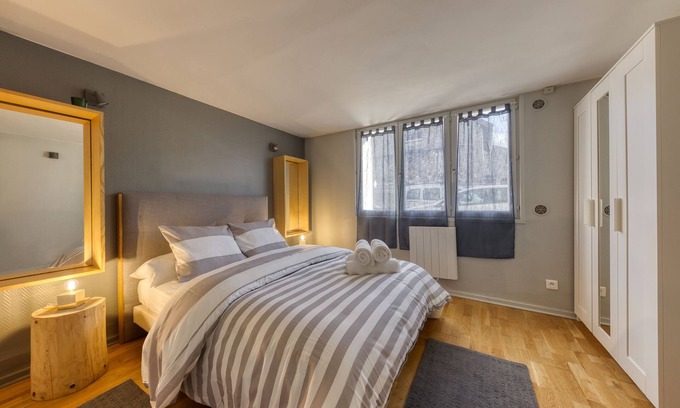 La Pie Apartment | Calme et Cosy Logement Près de la Marne et de Paris