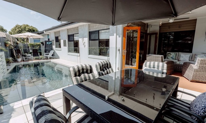 Caloundra West House | Caloundra- Family Pet Friendly Home with Pool