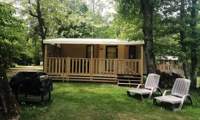 Saint-Cirq House | Camping Brin d'Amour * - MOBILE-HOME VENEZIA YEAR 2022, LAVE-VAISSELLE, TV, ANIMAL NO ACCEPTE 5 persons