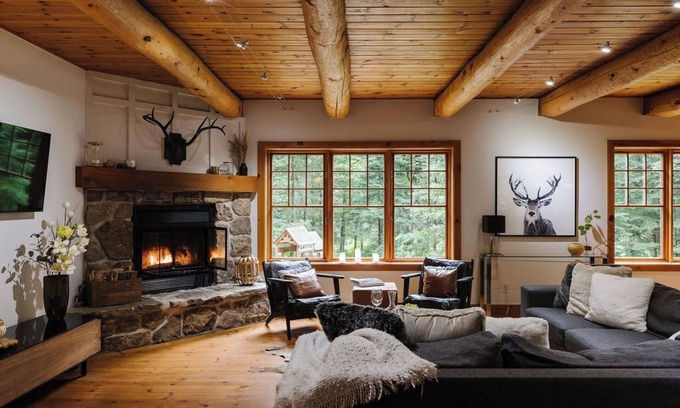 Lac Superieur Village Ski Chalet | Camp Nord Tremblant- Jacuzzi/ 2 min Ski