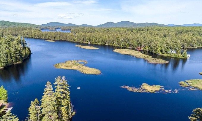Rainbow Lake Cabin | Camp Oxbow on Rainbow Lake in the heart of the Adirondack Mountains