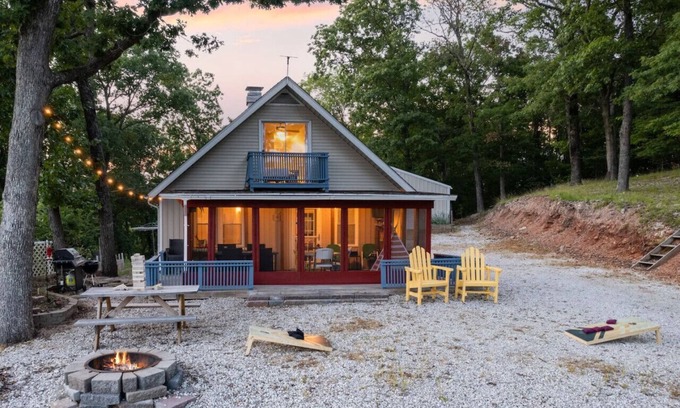 Cartwright Cove House | Camp S'more Fun-Lakeview, Fire Pit, Pet Friendly