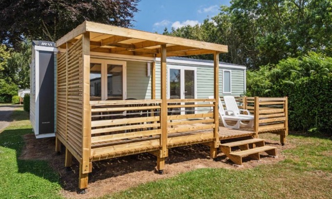 Landudec House | Camping 5* | Mobil-home 4p + Parc aquatique