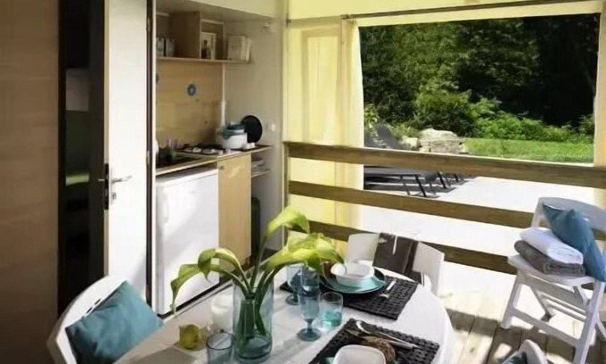 Saint-Jean-du-Gard House | Camping des Sources* - Tithome 3 Rooms 4 People (without bathroom)