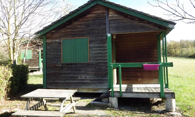 Recoules-Previnquieres Ski Chalet | Camping Le Plô * - Mini Chalet Olga 2 Rooms 5 People