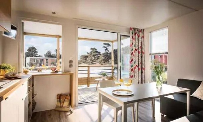 Nevez House | Camping Le Raguenès Plage* - Mobile home Living 3 rooms 4 people