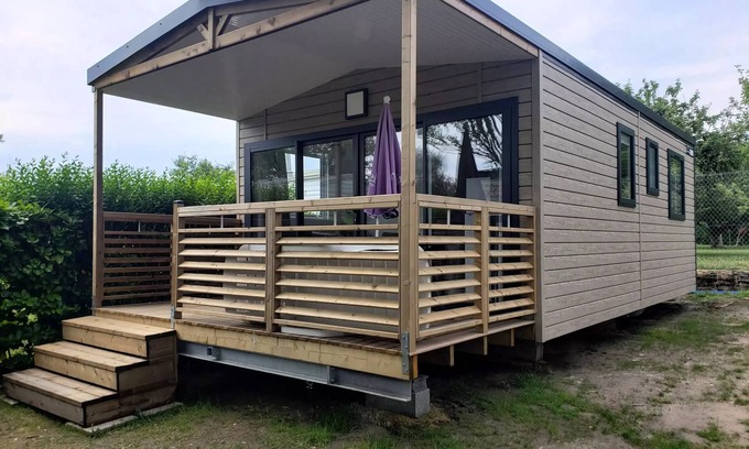 Nevez House | Camping Le Raguenès Plage* - Mobilhome Raguenes 3 Rooms 4 People