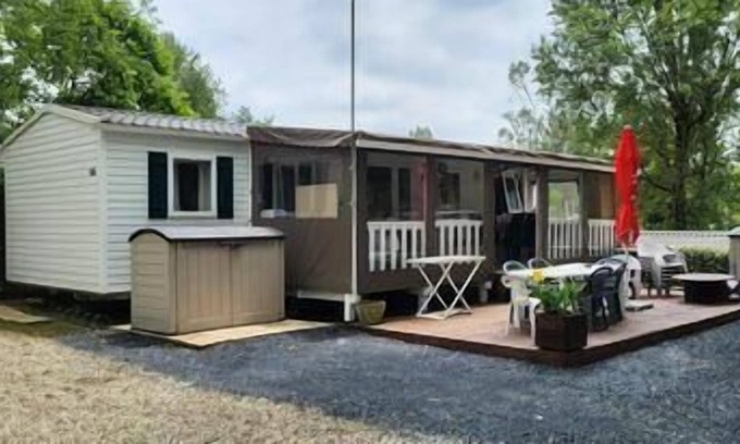 Estang House | Camping Les Lacs De Courtès*** - Mobile home Grand Confort 3 Rooms 6 People