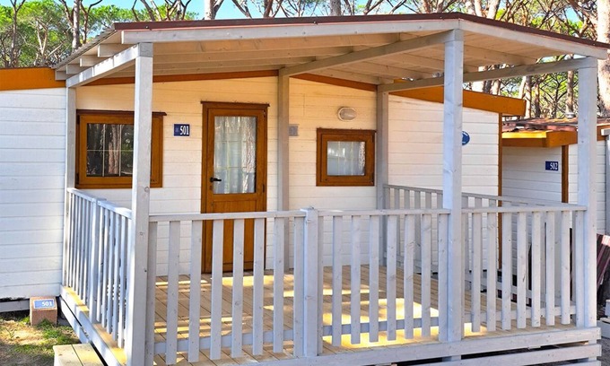 Vignola Mare House | Camping Village Baia Blu La Tortuga Baia Comfort for 4 persons