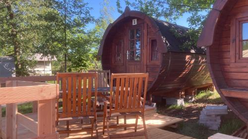 Langenbernsdorf Other | Campingfass mit Panoramaterrasse