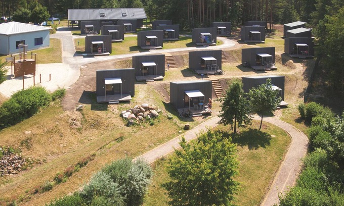Senftenberg Cabin | Campinghütte für 4 Personen - Hafencamp Senftenberger See