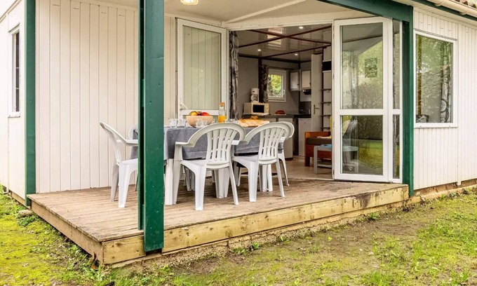 Badefols-sur-Dordogne Ski Chalet | Campsite maeva Getaways Les Bö-Bains * - Chalet Rêve river view 3 rooms 4/6 people air-conditioned