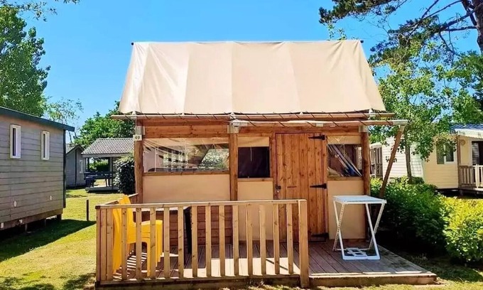 Treguennec House | Campsite Kerlaz * - Bungalow Lodge Cocotier 3 Rooms 4 People