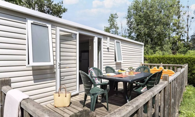 Loches House | Campsite La Citadelle* - COMFORT mobile home - 4 bedrooms - 2 bathrooms for 8 people