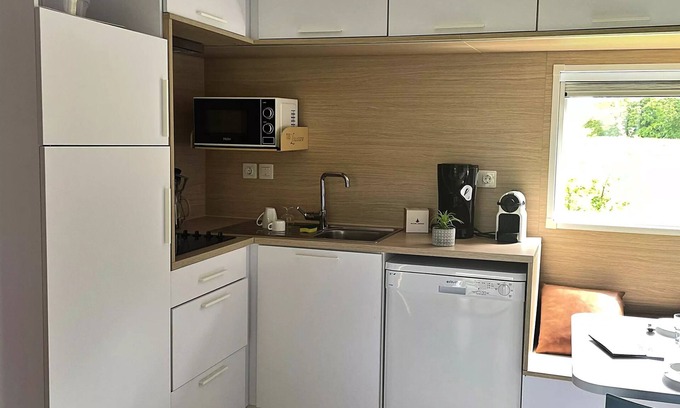 La Baule-Escoublac House | Campsite La Roseraie * - TAOS with private spa 2 bedrooms with covered terrace 5p 5 people