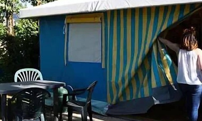 Saint-Vincent-sur-Jard House | Campsite la Mouette Cendrée * - Canvas Bungalow 3 rooms 4 people Without Toilet blocks
