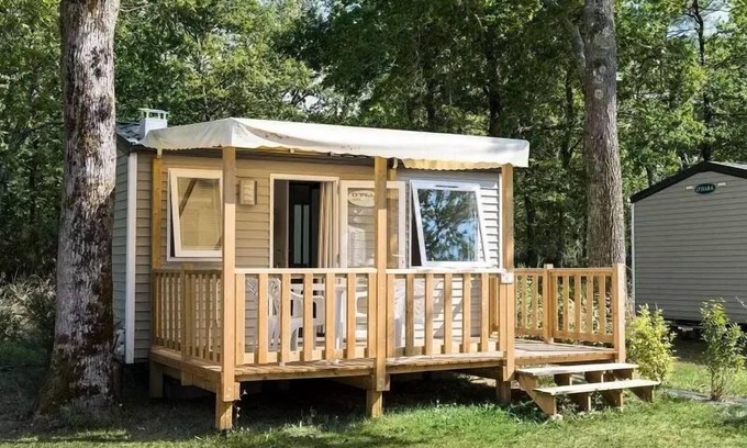 Royan House | Campsite Les Chèvrefeuilles * - Mobile home SLOOP 1 double room - Maxi capacity 2 persons