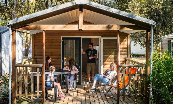 Jard-sur-Mer House | Campsite maeva Breathe Summer fragrances * - Mobil home LOGGIA CONFORT 3 Rooms 4/6 People + TV