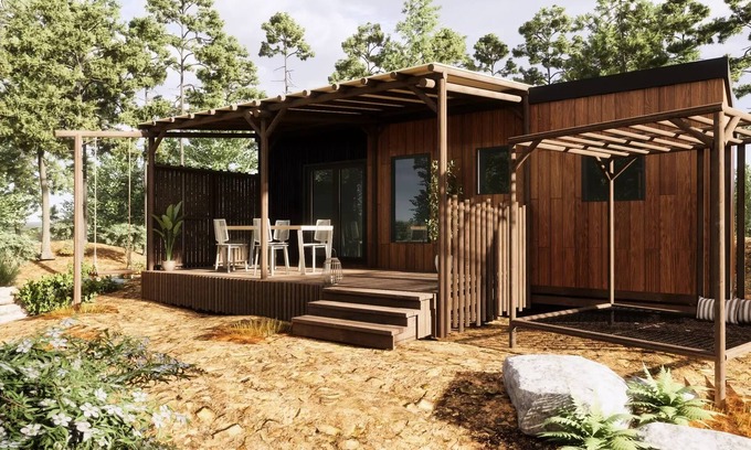Jard-sur-Mer House | Campsite maeva Breathe Summer fragrances * - Premium Dune Cottage 4 Parts 6/8 People + TV