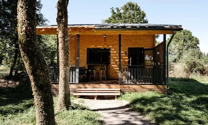 Caro Villa | Campsite maeva Respire Domaine de Kervallon * - Gite Trapper Duplex 4 Rooms 6/8 People + TV