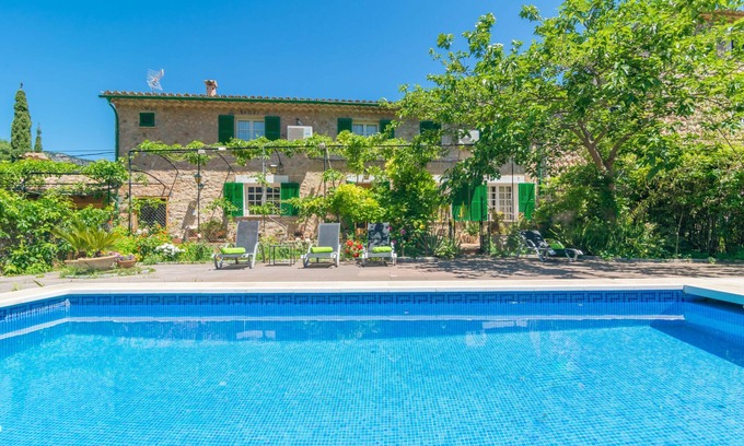 Biniaraix Villa | CAN ALTES - Lovely villa with private pool at the foot of the mountains. Free WiFi