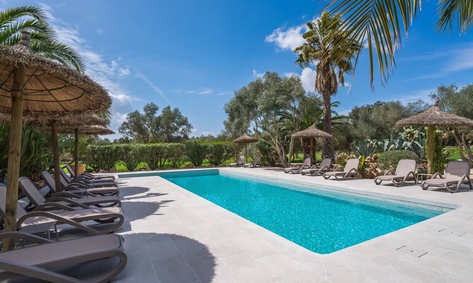 Costitx House | CAN PINA - ECO REDONDA 1 - Apartment with shared pool in COSTITX. Free WiFi