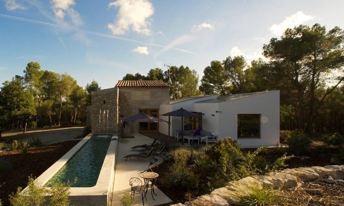 Sant Pere de Ribes Villa | Can Tomeu Capdet: Private Villa for 6 with pool, 10 mins from Sitges in Nature.