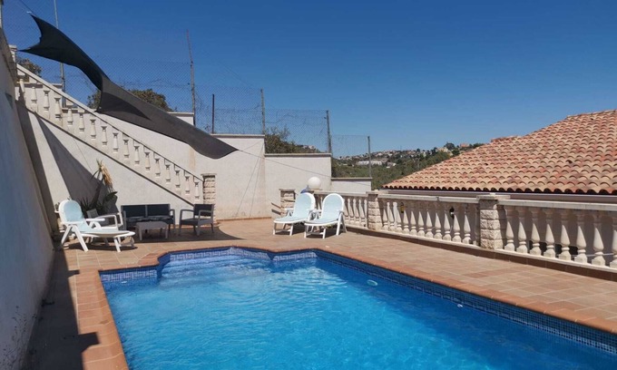 Calafell House | CAN Trullen Chalet Calafell CON Piscina Y Terrazas Vista MAR Y Montaña