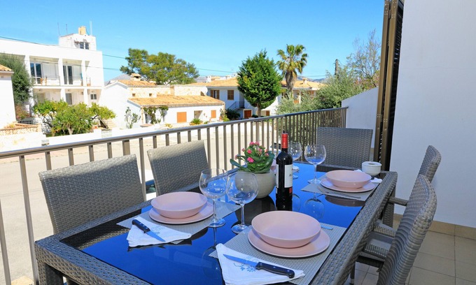 es Bacares Ski Chalet | Can XIM House for 6 to 190 m from the sea in Alcudia