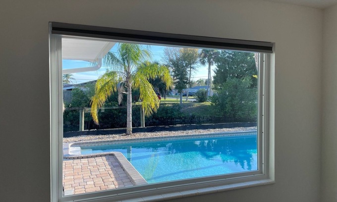 Hampton Homes House | Canal Home with Pool near Beaches and Space Center!