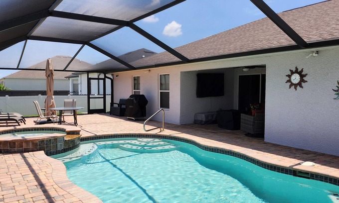 Burnt Store House | Cape Coral Oasis - Entire Home in Cape Coral, Florida - features pool & hot tub